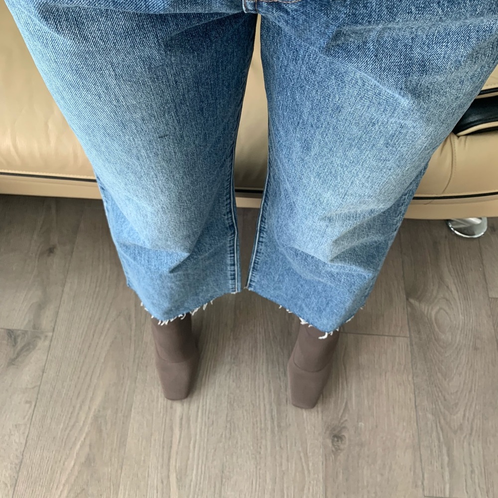 Aldo Brown Sock Ankle Booties - Picture 5 of 5